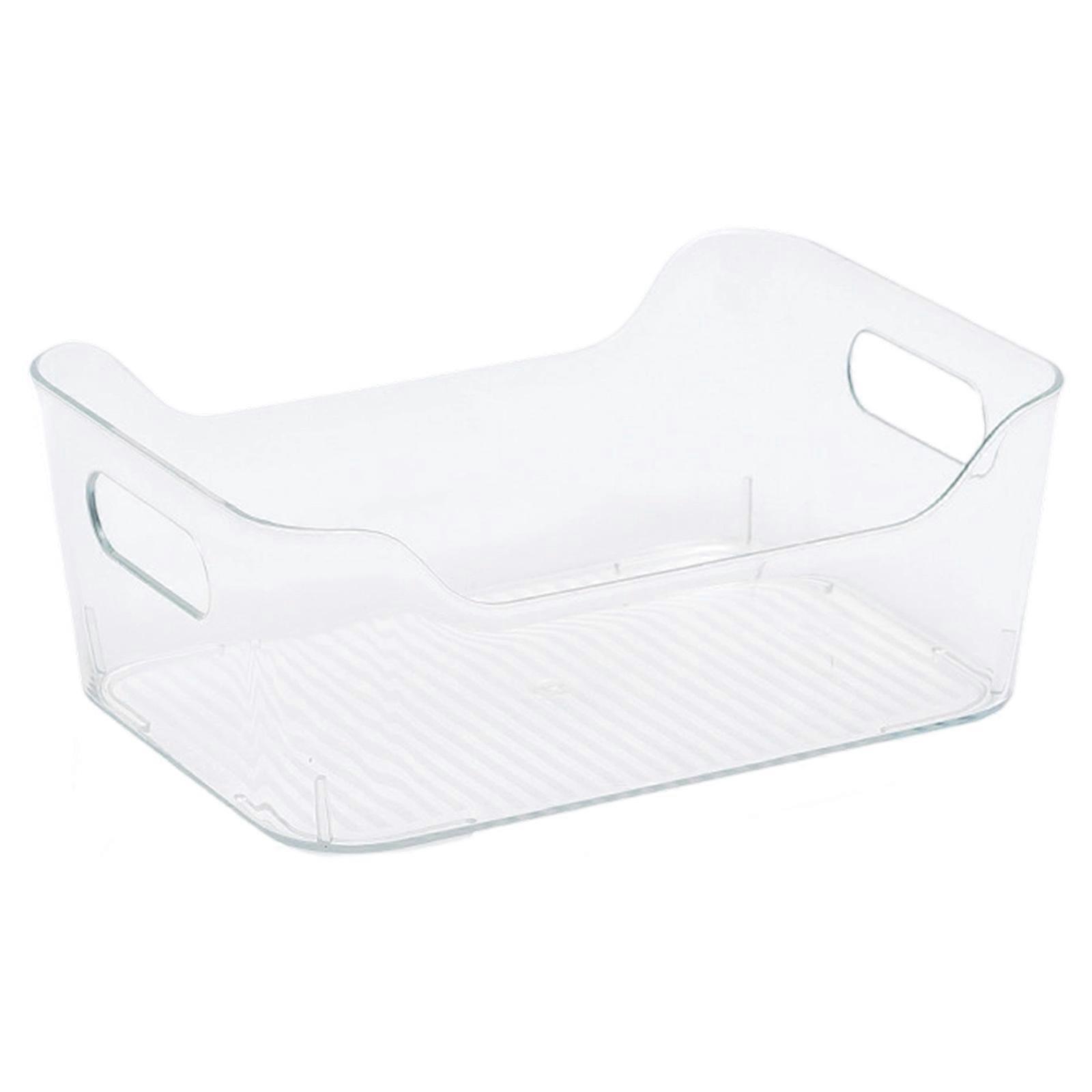 Fridge Storage Solution With Leakproof Seal Maintains Freshing Stackable Plastic Food Container  XL