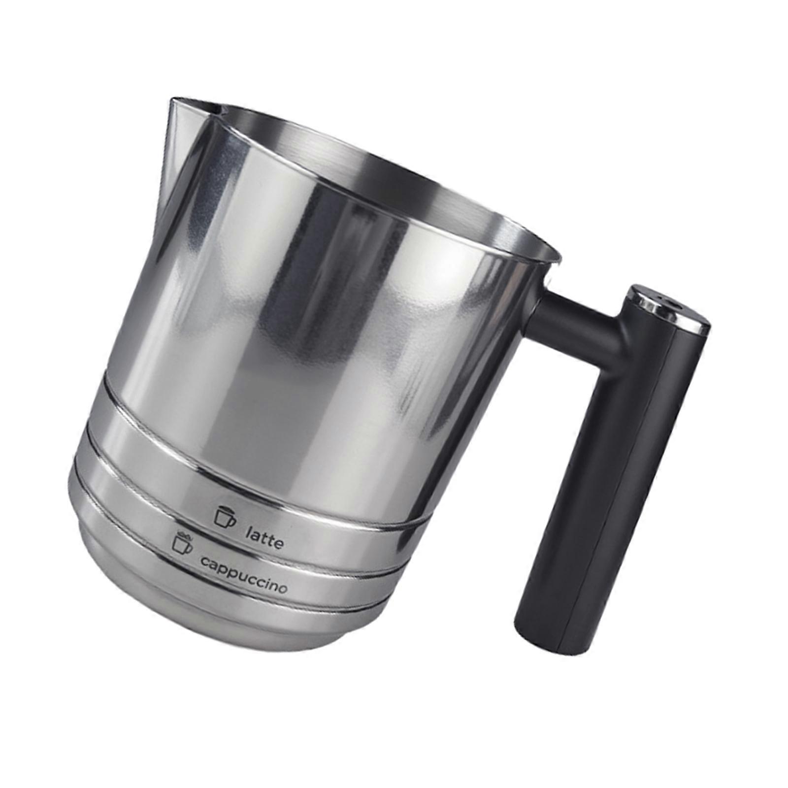 Multifunktionell mjölkskumningstillbehör Visp i rostfritt stål Mjölkskumkopp Lämplig för handgjorda latte cappuccino Flerfärgad