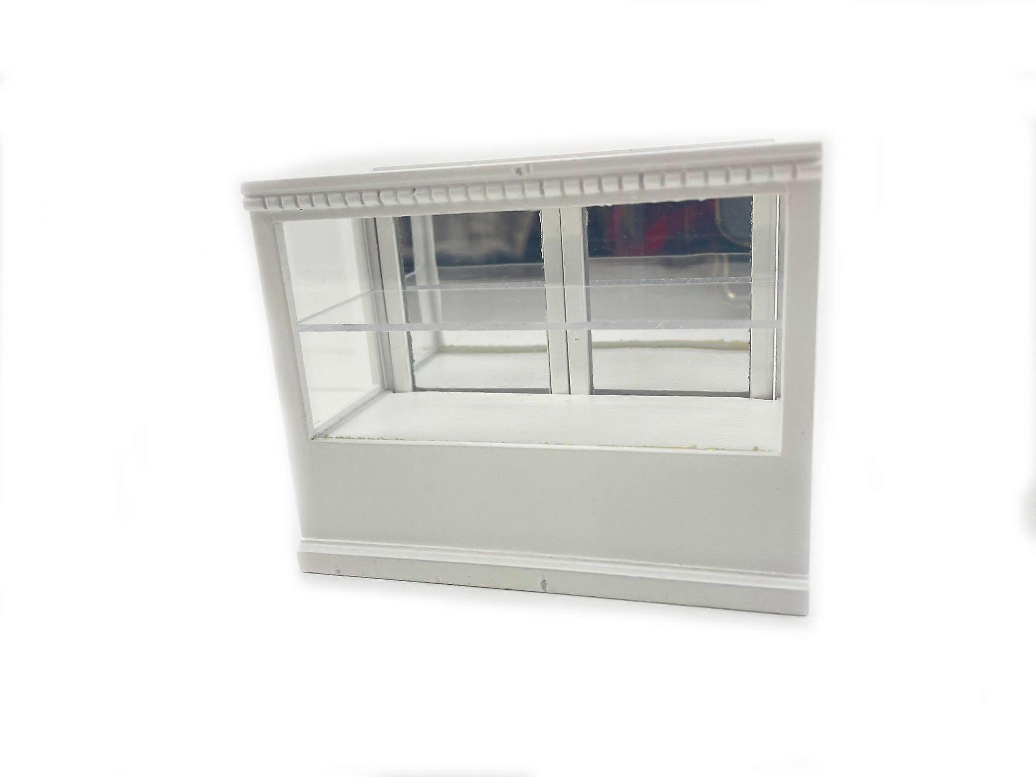 娃娃屋白木店配件展示柜店柜台 1：12 家具