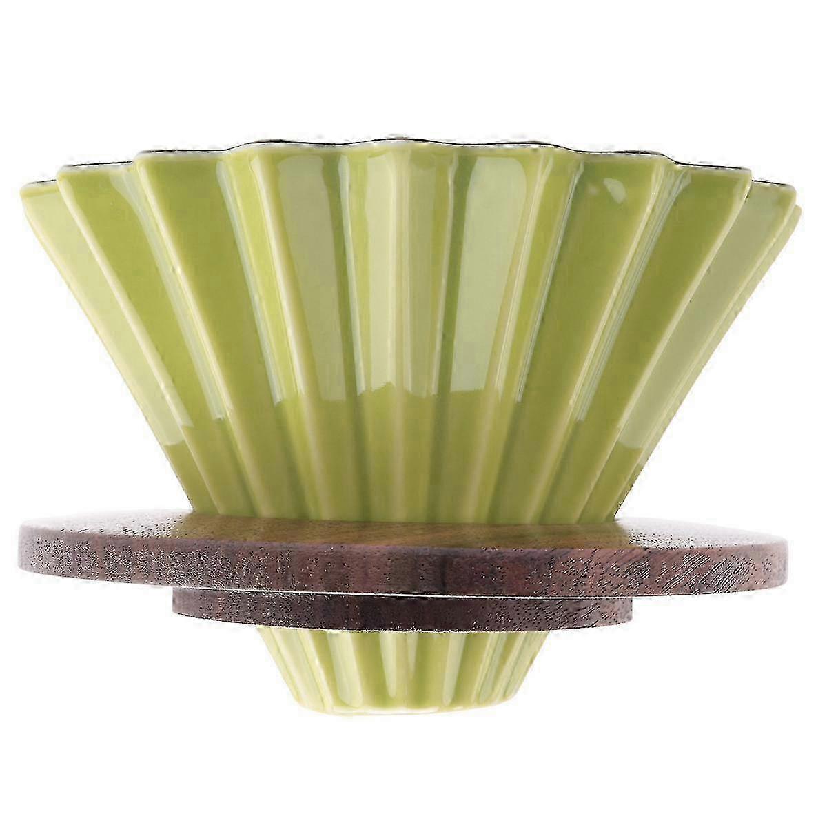 Coffee Filter Ceramic Pour over Coffee Dripper Set for Dripper Removable Dripper with Stand Coffee F