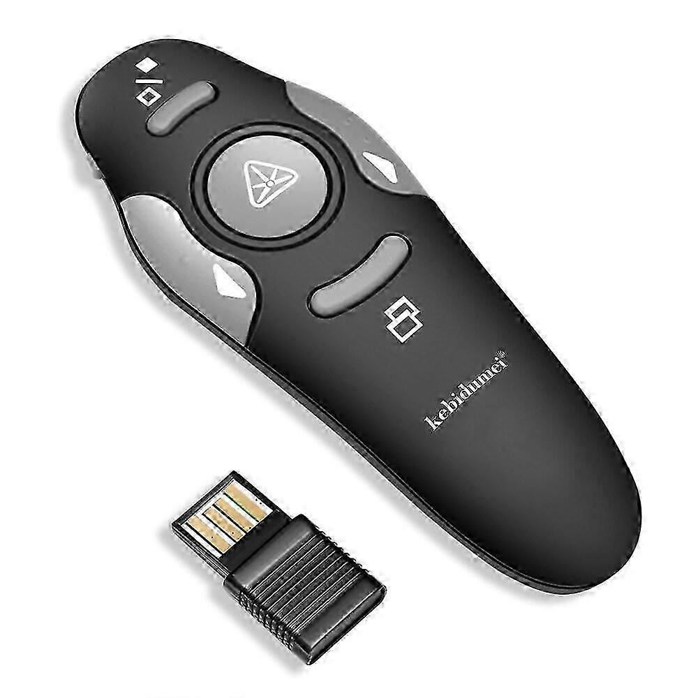 2.4GHz Wireless Presenter USB Power Point Presenter Remote Control Red Laser Pen PPT Flip Pen Pointer!ZZ45