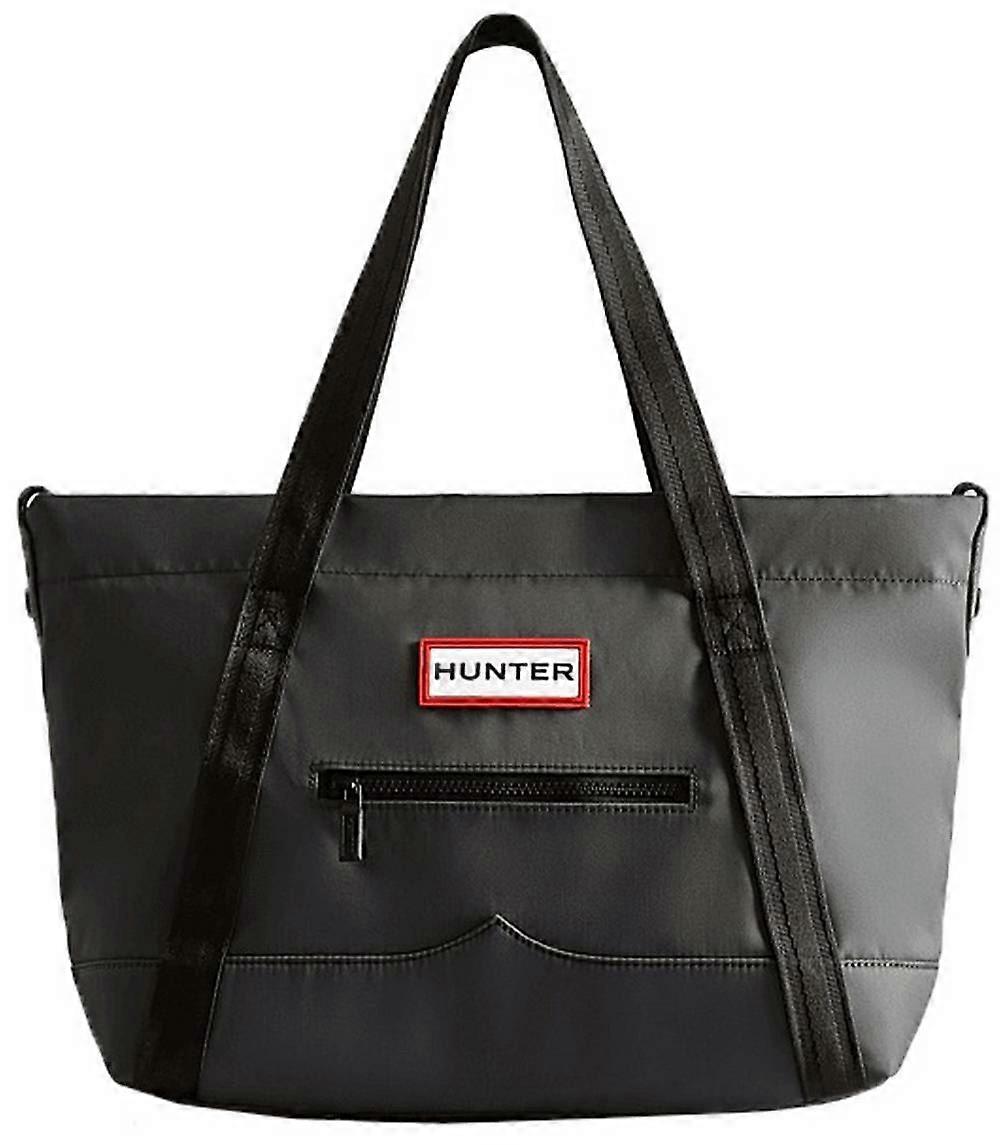 Hunter Nylon Midi Topclip Tote Bag - Navy