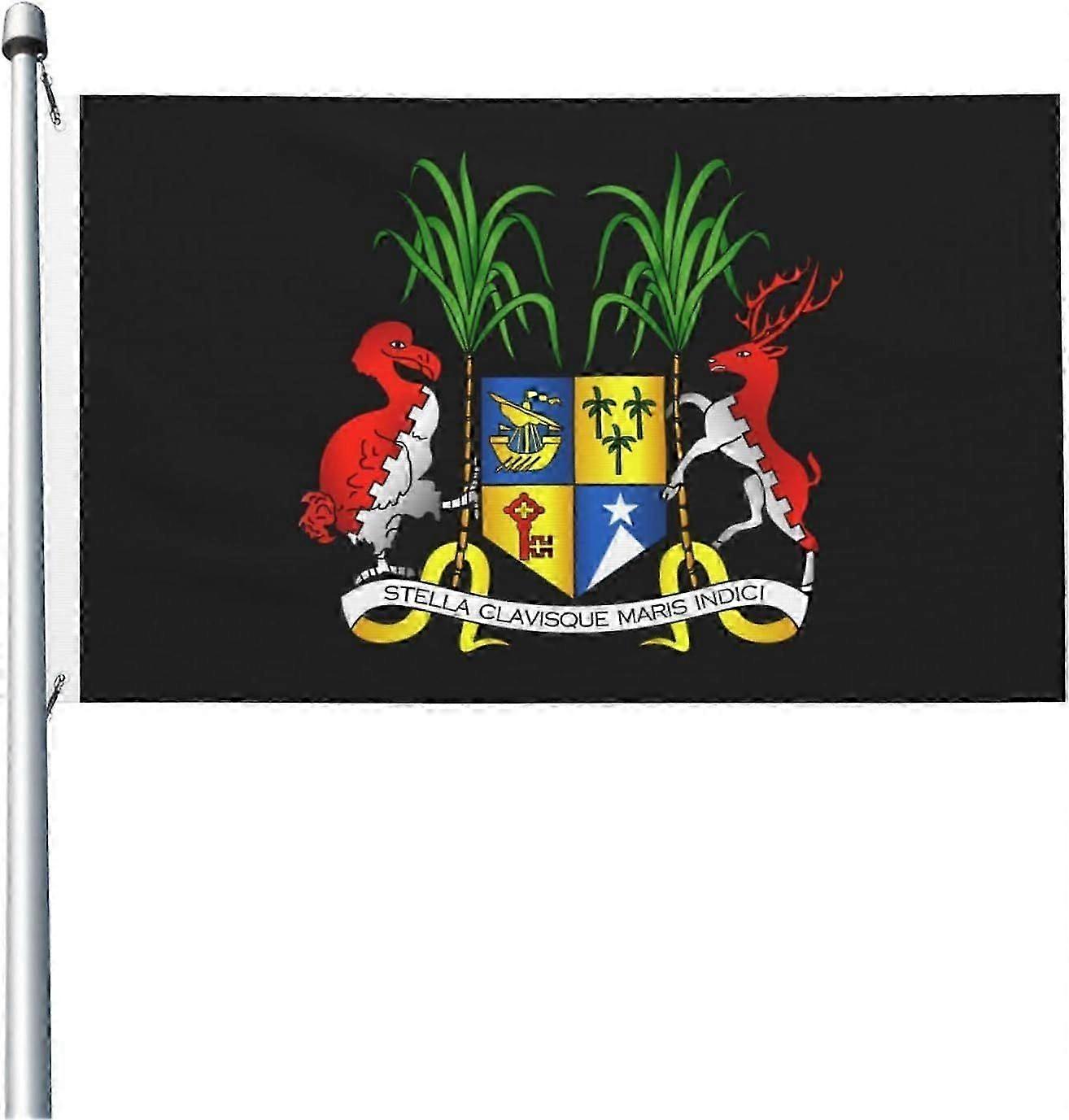 Wappen von Mauritius Originalversion Flaggenmodus A-3201