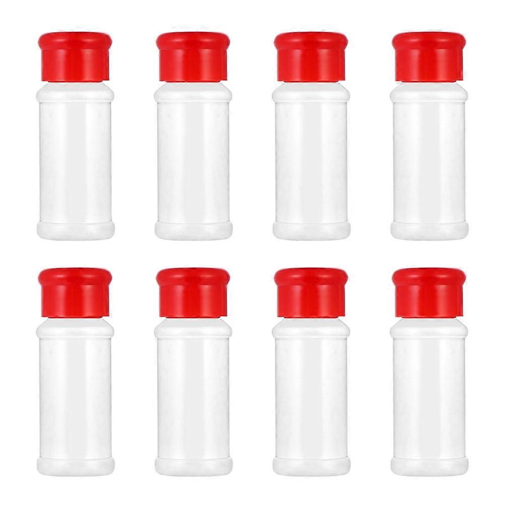 Eease Plastic Salt Shakers for Kitchen Camping - 8pcs