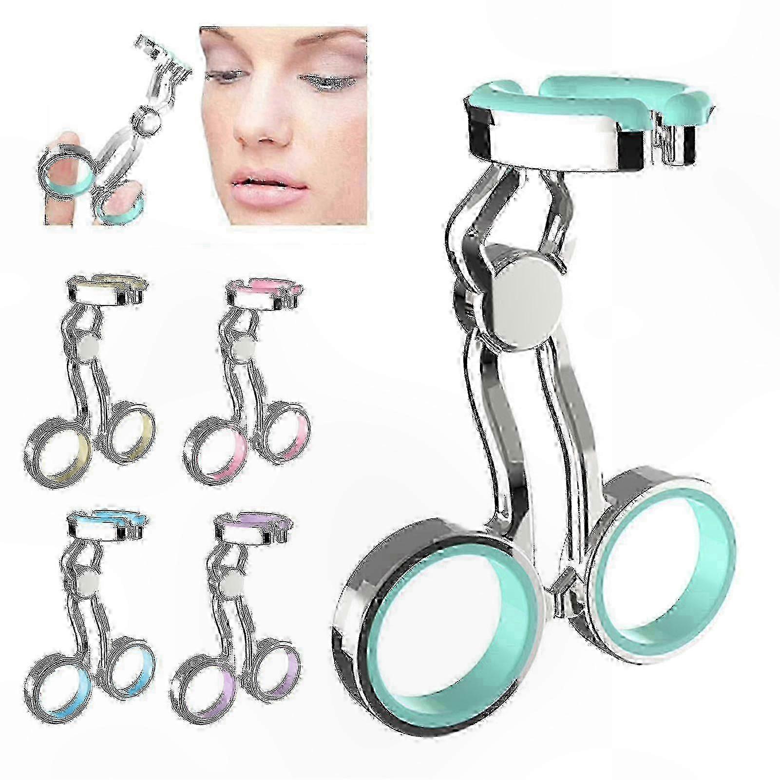 Silicone Contact Lens Applicator Tool with Center Axis Control and Comfort Grip Handle for Easy Use