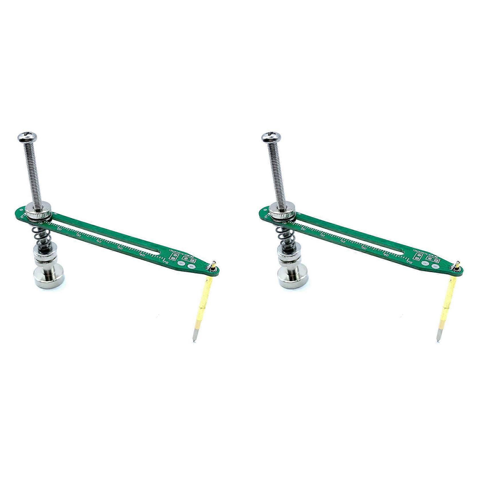 2X Components IC Chip Module Circuit Board PCB Holder Electronic Production Welding Fixed Test Probe Circuit Clamp-B