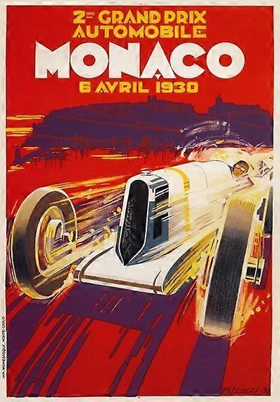 Monaco 1930Jigsaw Puzzle Brain Teaser EB 2501