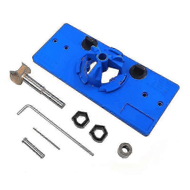 35mm Hinge Positioning Fixing Woodworking Drill Guide Tool Set
