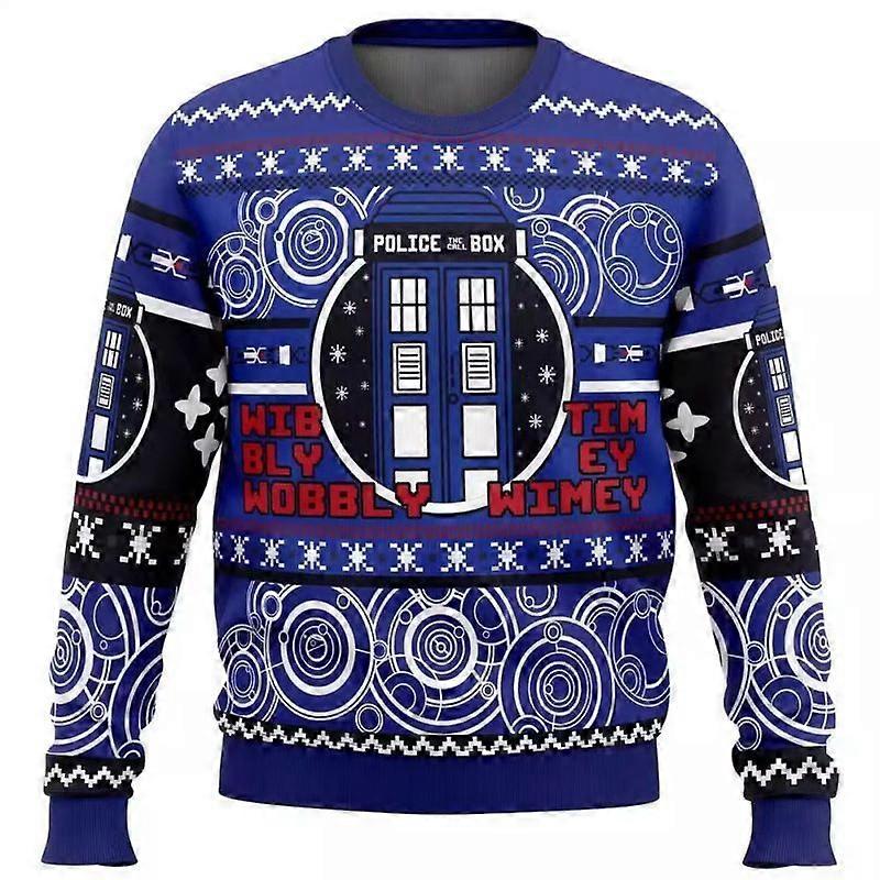 Herren-Langarmjacke mit Harley-Davidson-Totenkopf-3D-Print, Oversized-Schnitt