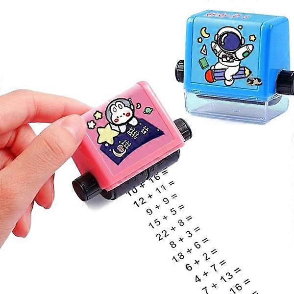Mathematics Stamp - Addition/Subtraction/Multiplication/Division Pink Subtraction