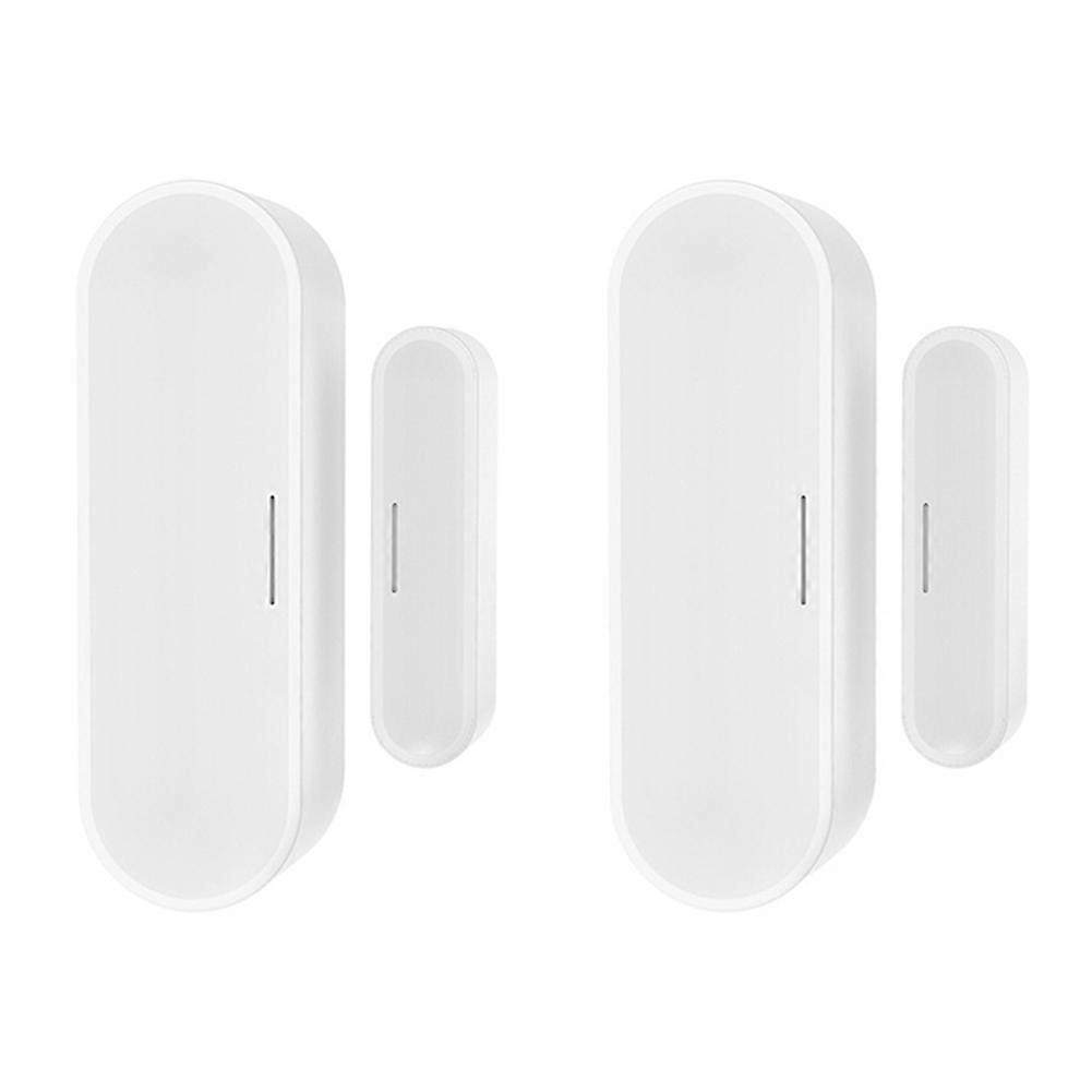 2PCS Tuya Matter Thread Door Window Sensor Alarm Smart Home Wireless Detector Work with HomeKit Alexa Google Home