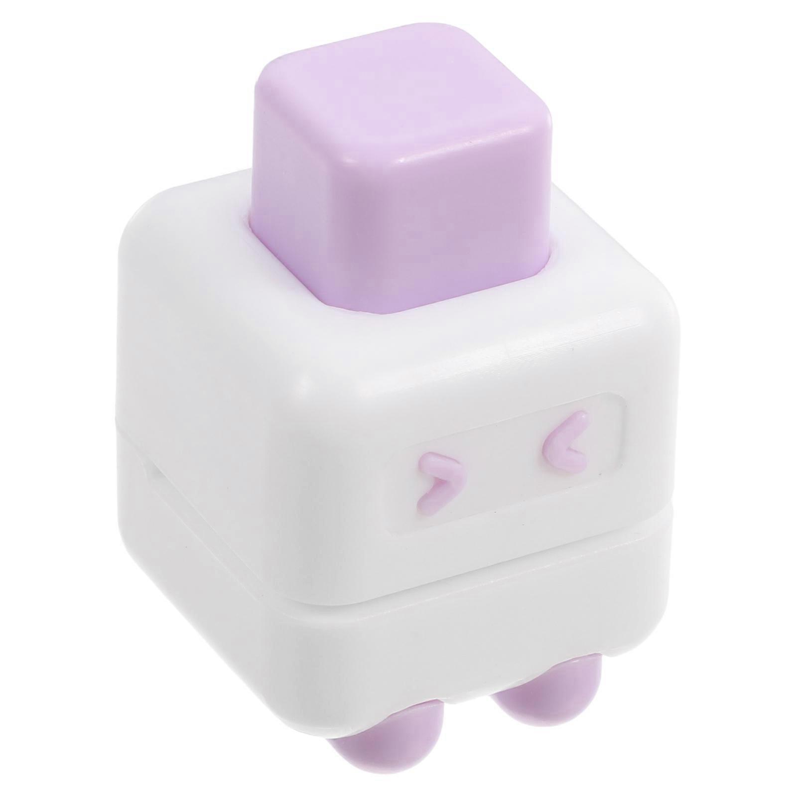 Mini Hole Punch Portable Single Hole Puncher for DIY Binding Purple