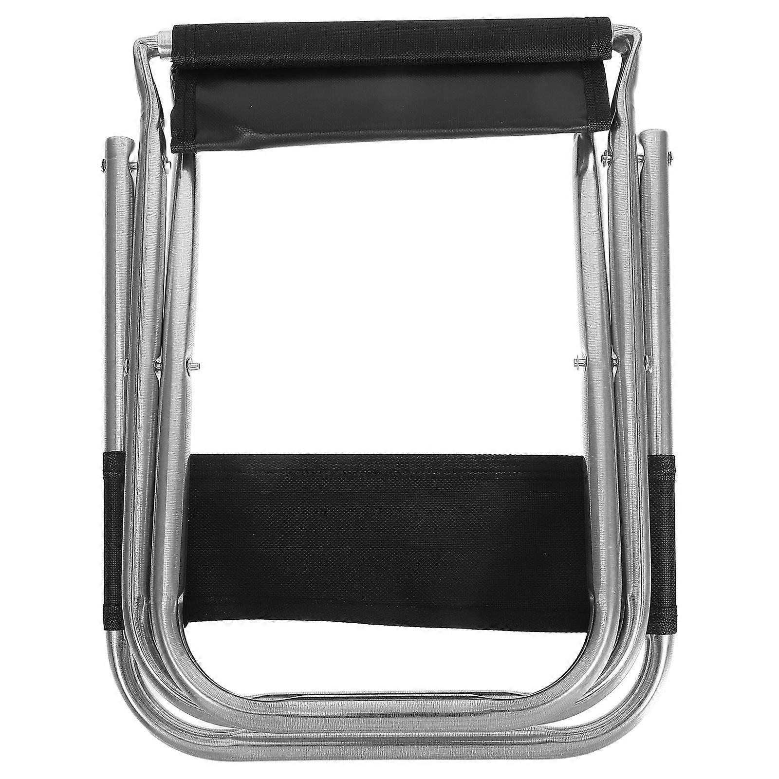 Lightweight Hiking Chairs Comfortable Camping Chair With Backrest Supports 90kg 1Set