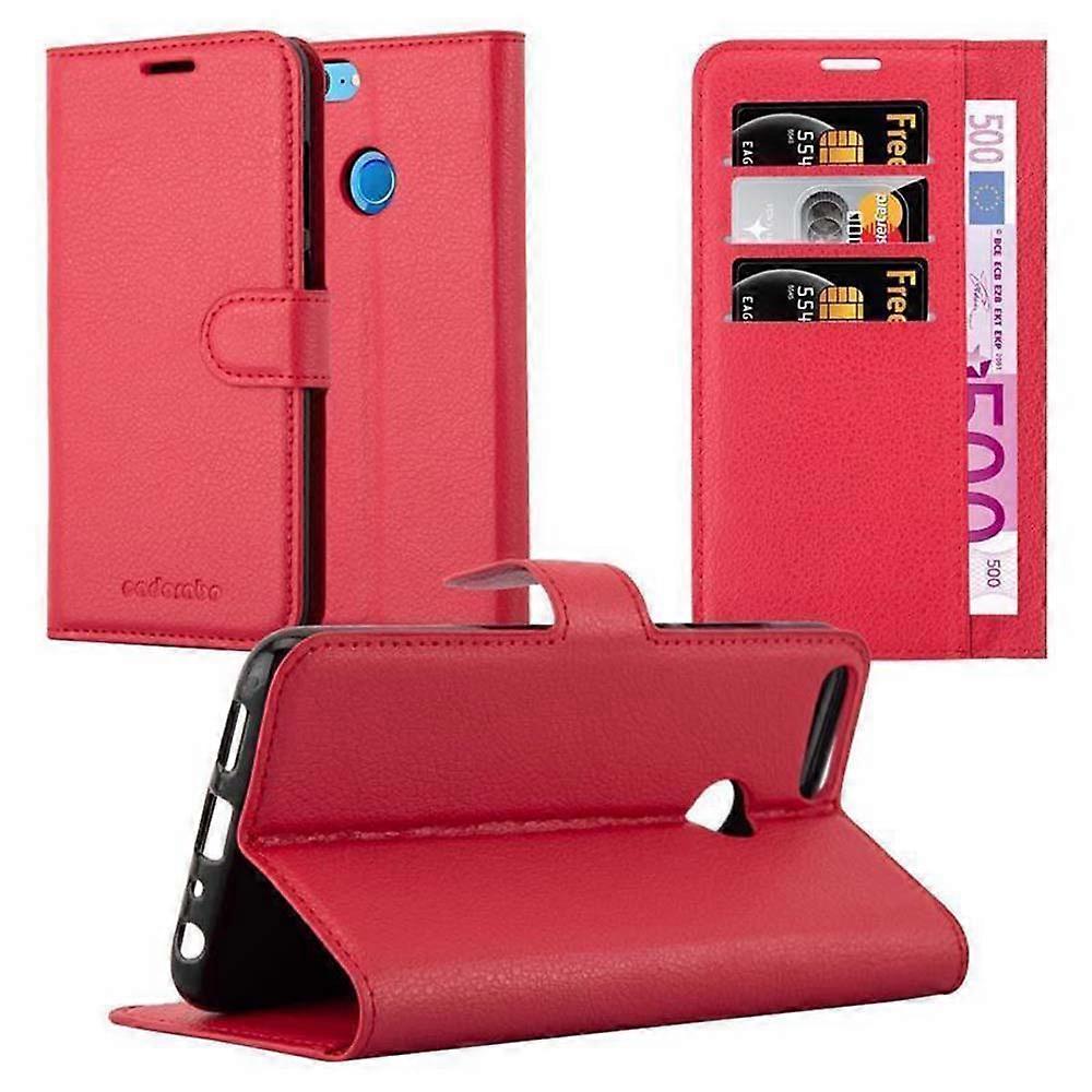 Honor 9 LITE Case - Protective Case with Card Slots and Stand Function