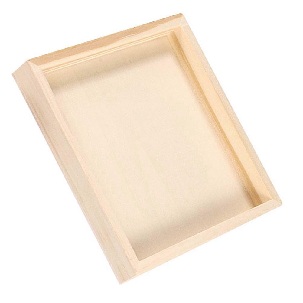 Puzzle Sorter Tray for Storage Wood Accessory Tray