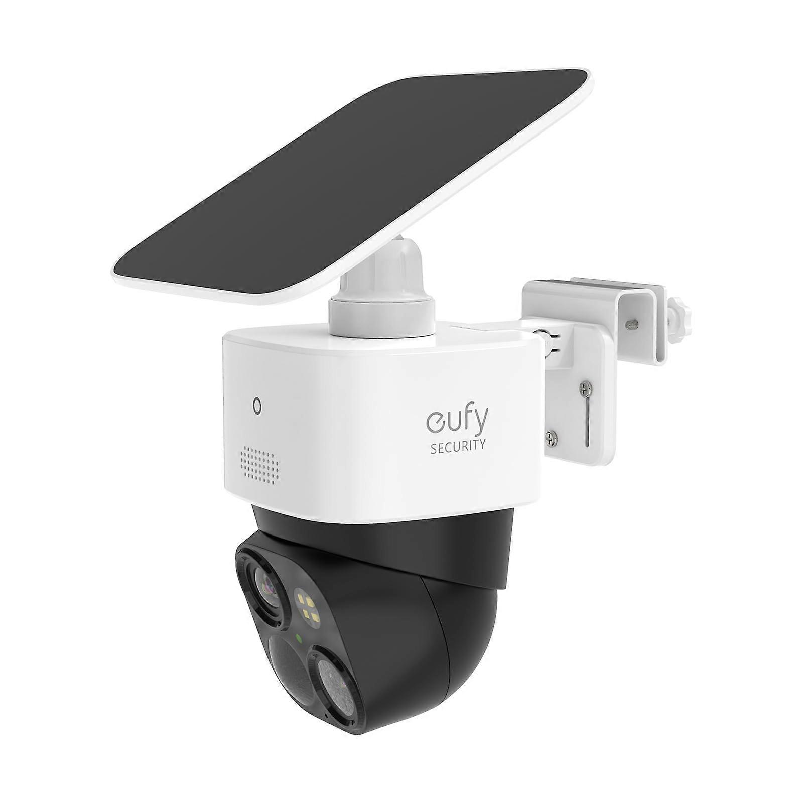 SoloCam Mount S340/E30/E42 Solar Camera Gutter Bracket, Adjustable Angle, White for Eufy Security