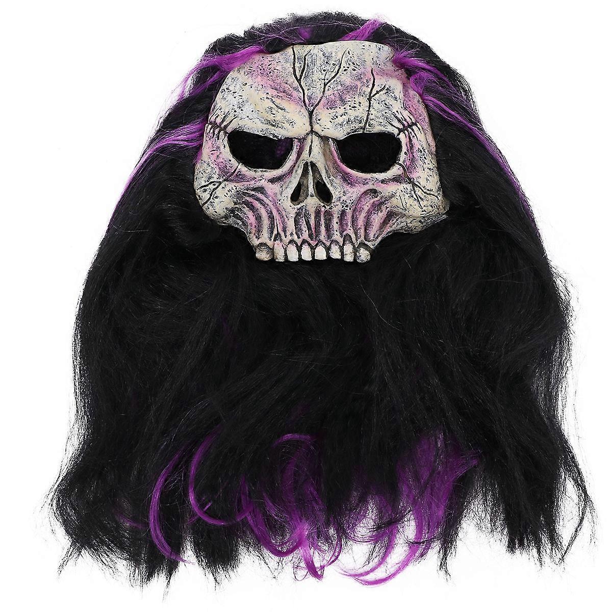 Halloween Mask Skull Style for Party Use in 2Pcs Assorted Color