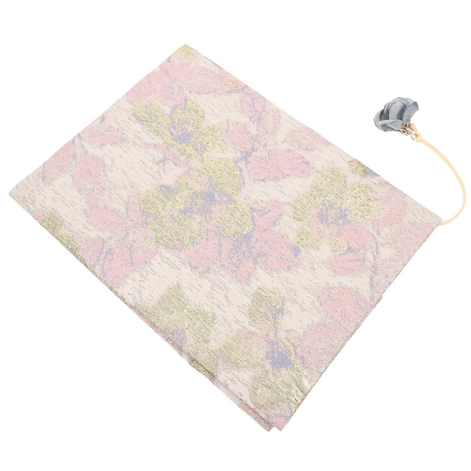 Floral Book Cover Fabric Protector for Waterproof Sleeve