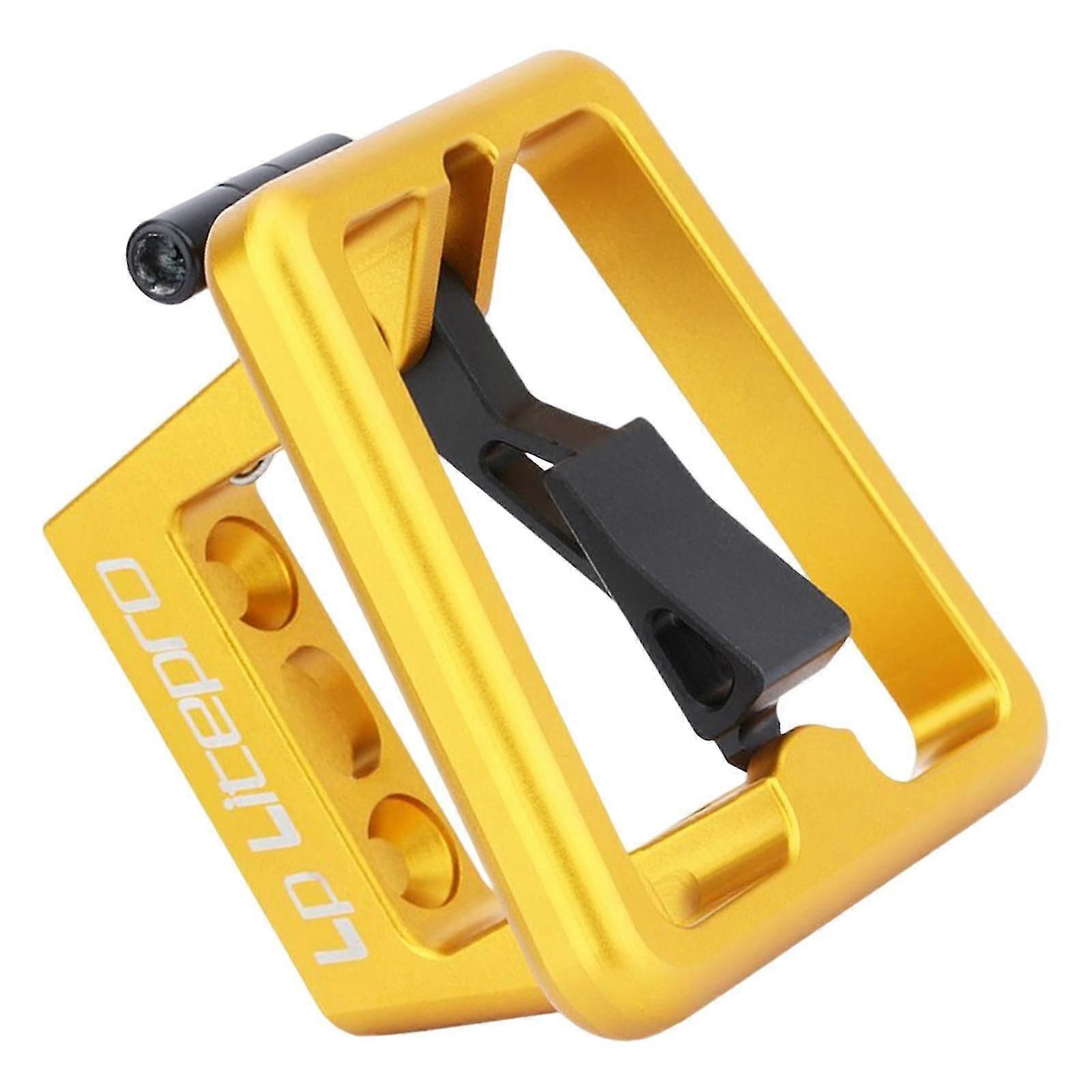 Front Carrier Block Cycling Bicycle Bag Bracket Rack Adapter Black