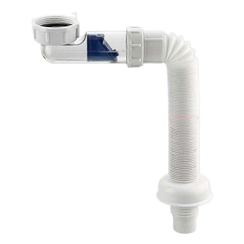 360 Degree Rotating Sink Waste Water Pipe Compatible with Standard Sinks