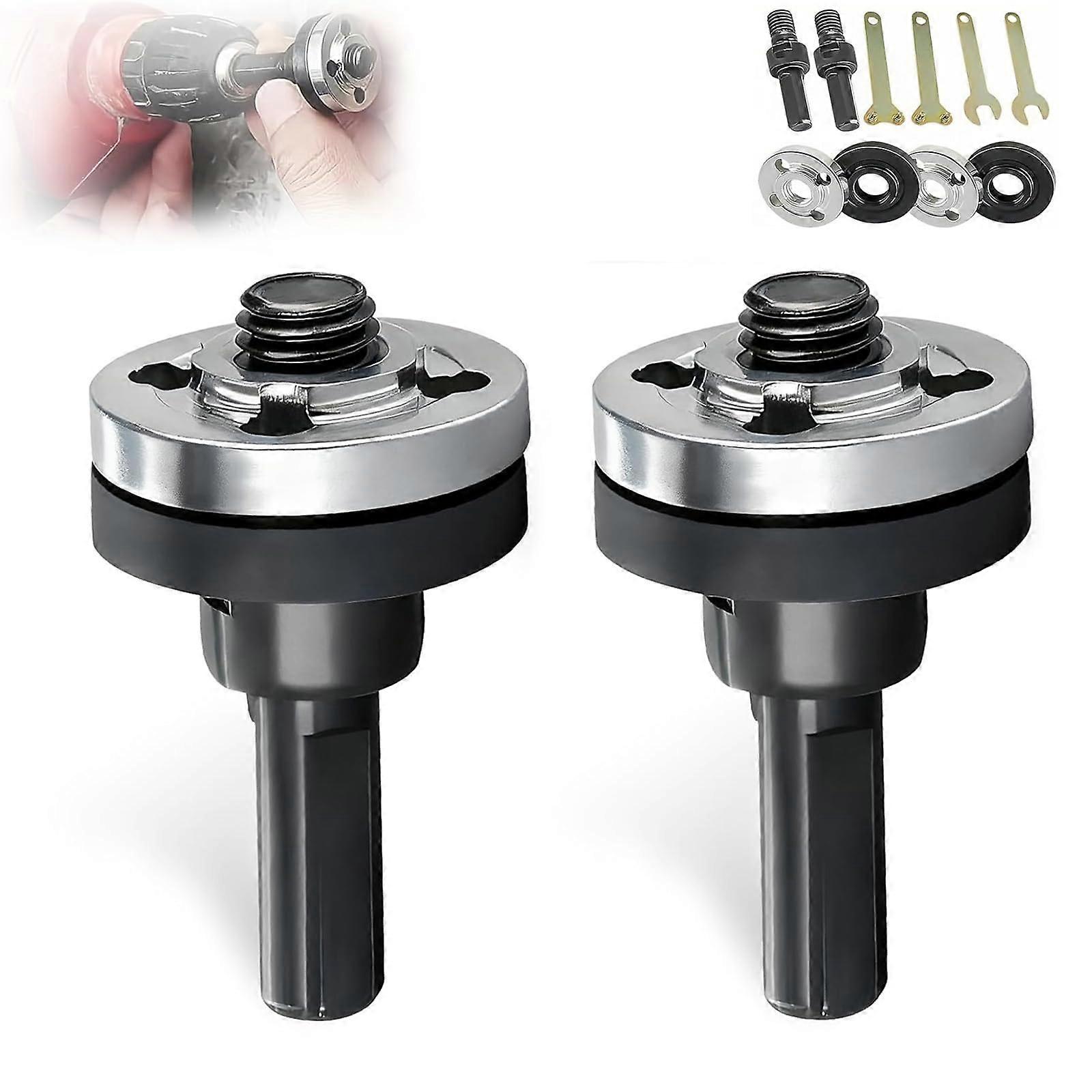 Angle Grinder Adapter Set 10mm Drill to Angle Grinder Converter Kit for MultiPurpose Grinding