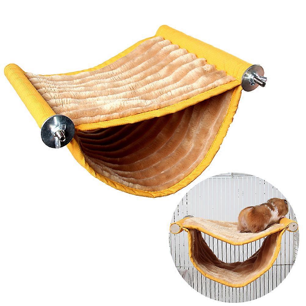 Sleeping Nest Hanging Bed for Small Pets with Double Layer Hammock