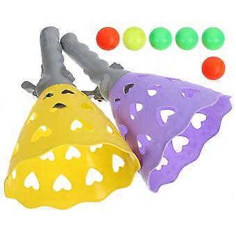 Plastic vangballen, kinderspeelgoed voor kinderen, 4 sets vangballenwerpers.