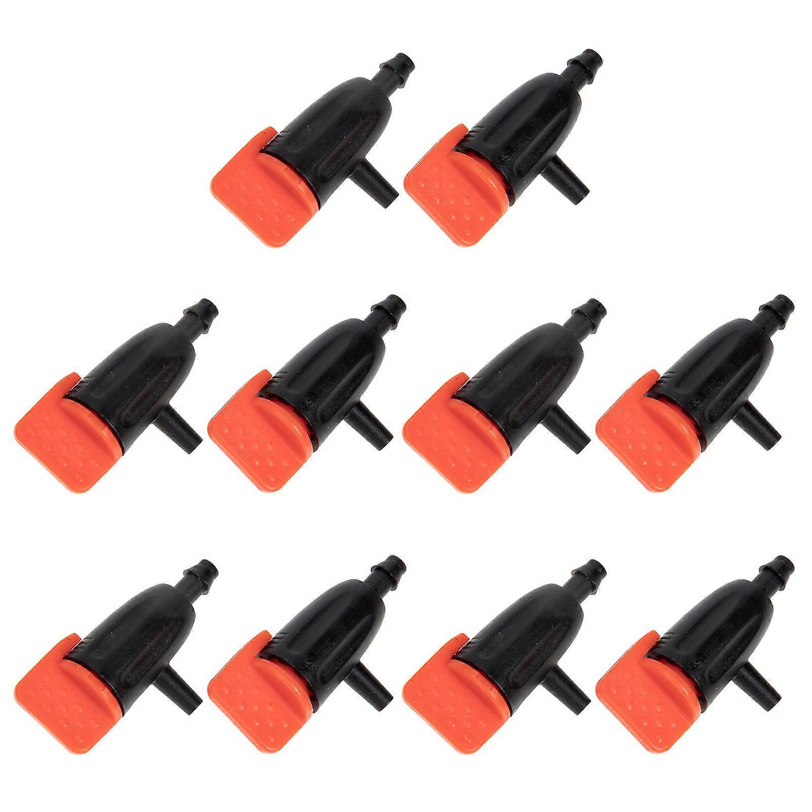 Self Watering Tip for Garden Plants 10Pcs Automatic Watering Nozzle Red