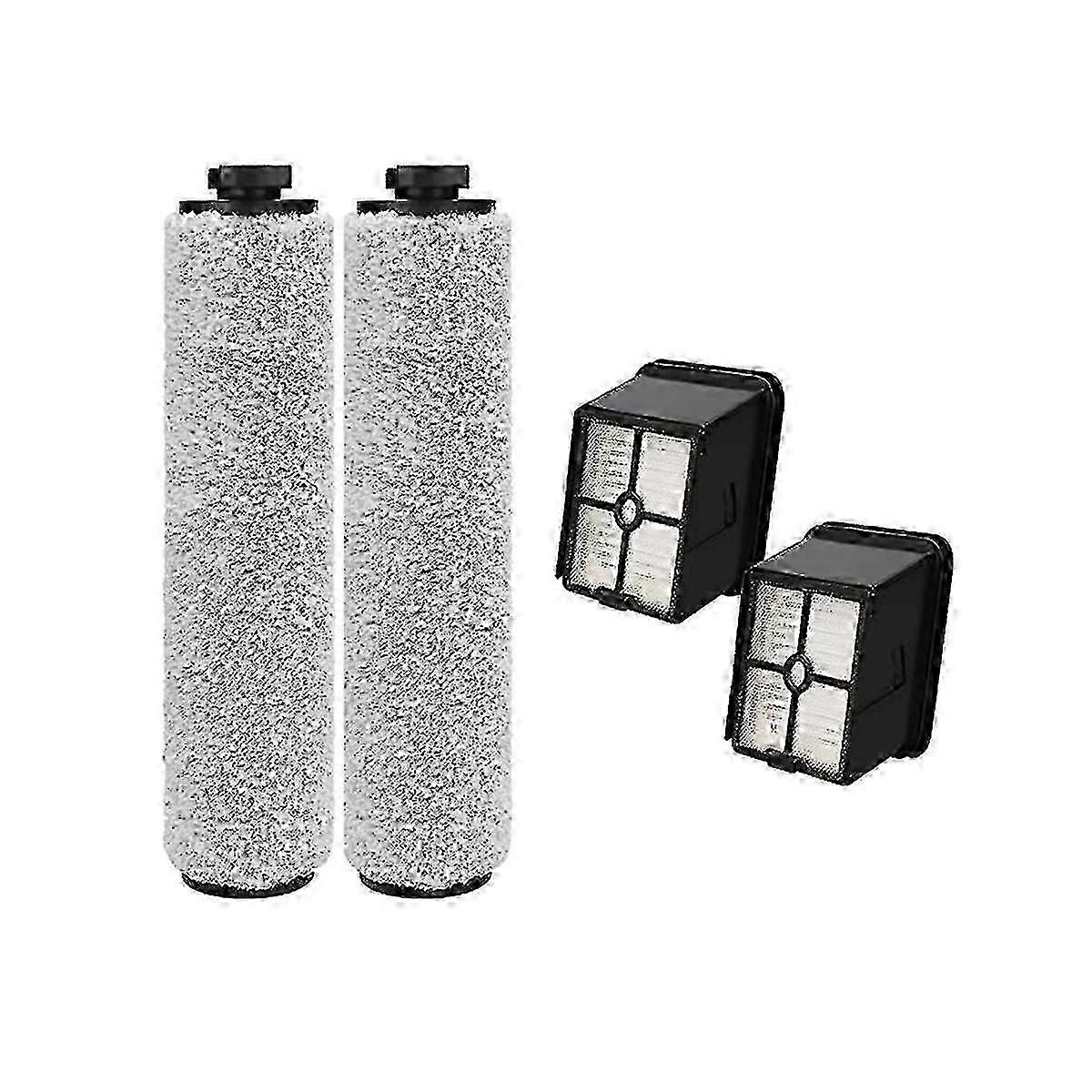 Bissell CrossWave HF3 Roller Brush & HEPA Filter Replacement Kit for Multi-Surface Cleaning