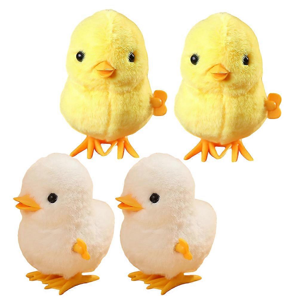 Wind Up Chick Plush Toys for Decoration 12Pcs Assorted