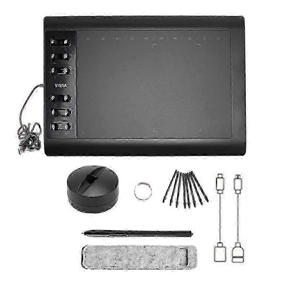 2025 Digital Graphic Drawing Tablet 1060 Plus with Stylus Computer Graphic Tablets