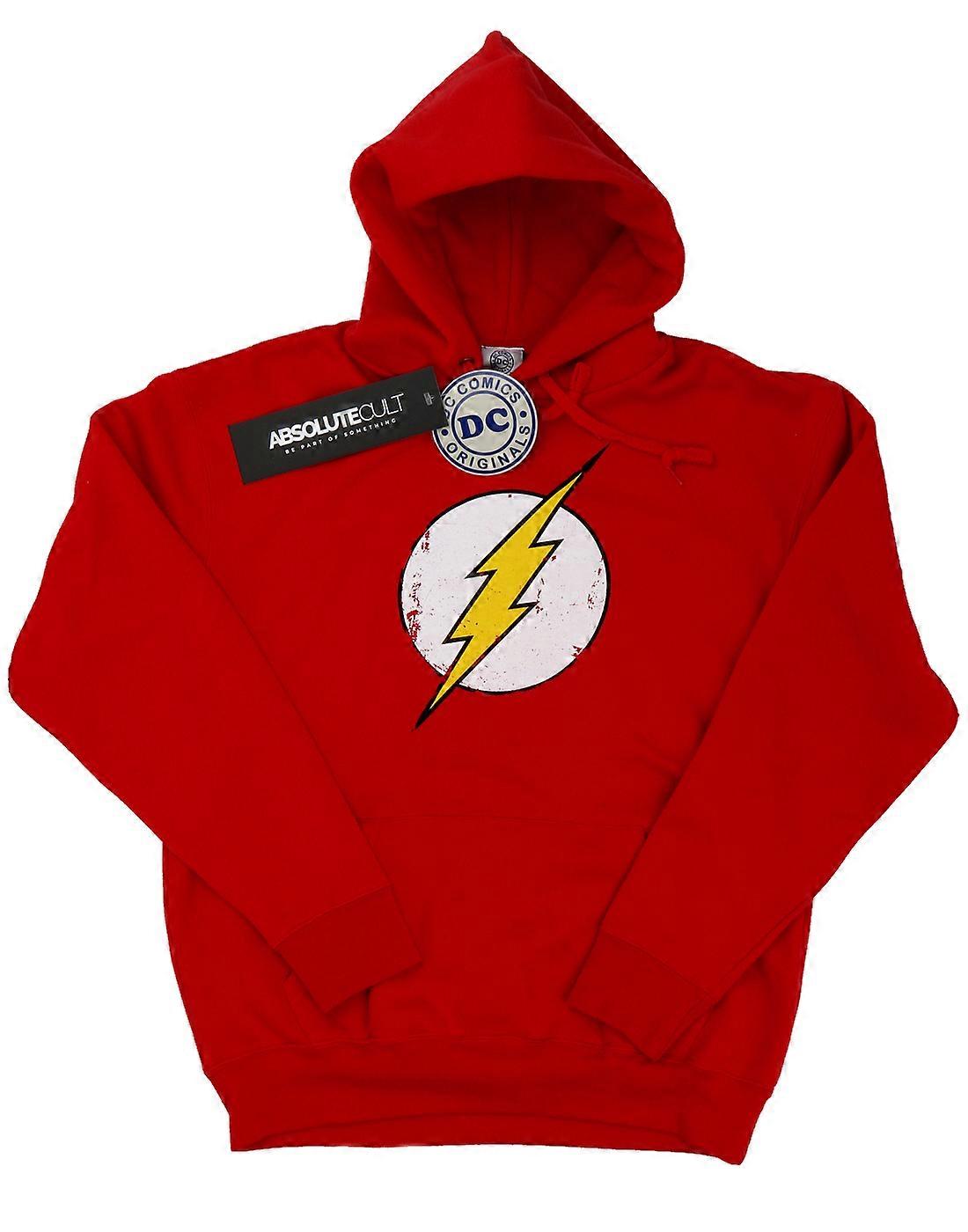 DC Comics Jungen Flash Distressed Logo Hoodie