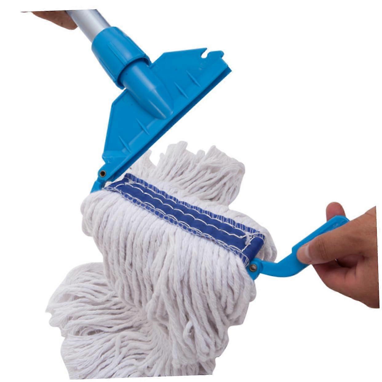 Cleaning Mop Cloth Replacement - Washable Floor Mop Head Accessories, Compatible with Standard Mops, White