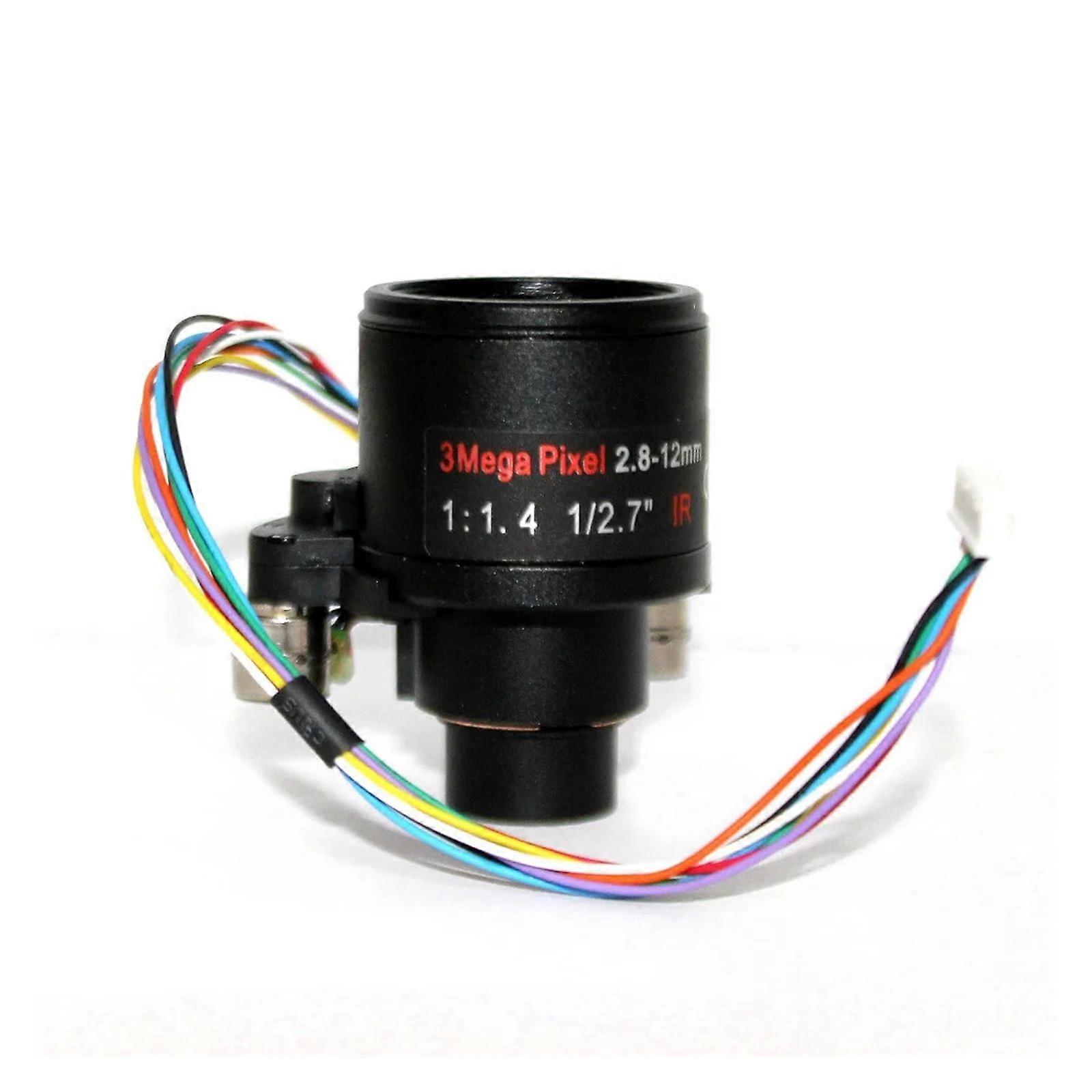 Motorized Varifocal CCTV Lens 3MP UltraClear 2.812mm Auto Focus DC Iris for Security Cameras