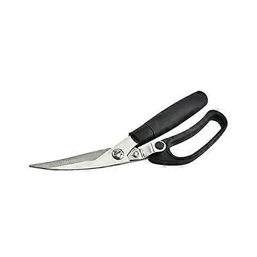 Heavy Duty Stainless Steel Kitchen Scissors with Sharp Blades, Spring Loaded Poultry Shears with Lock