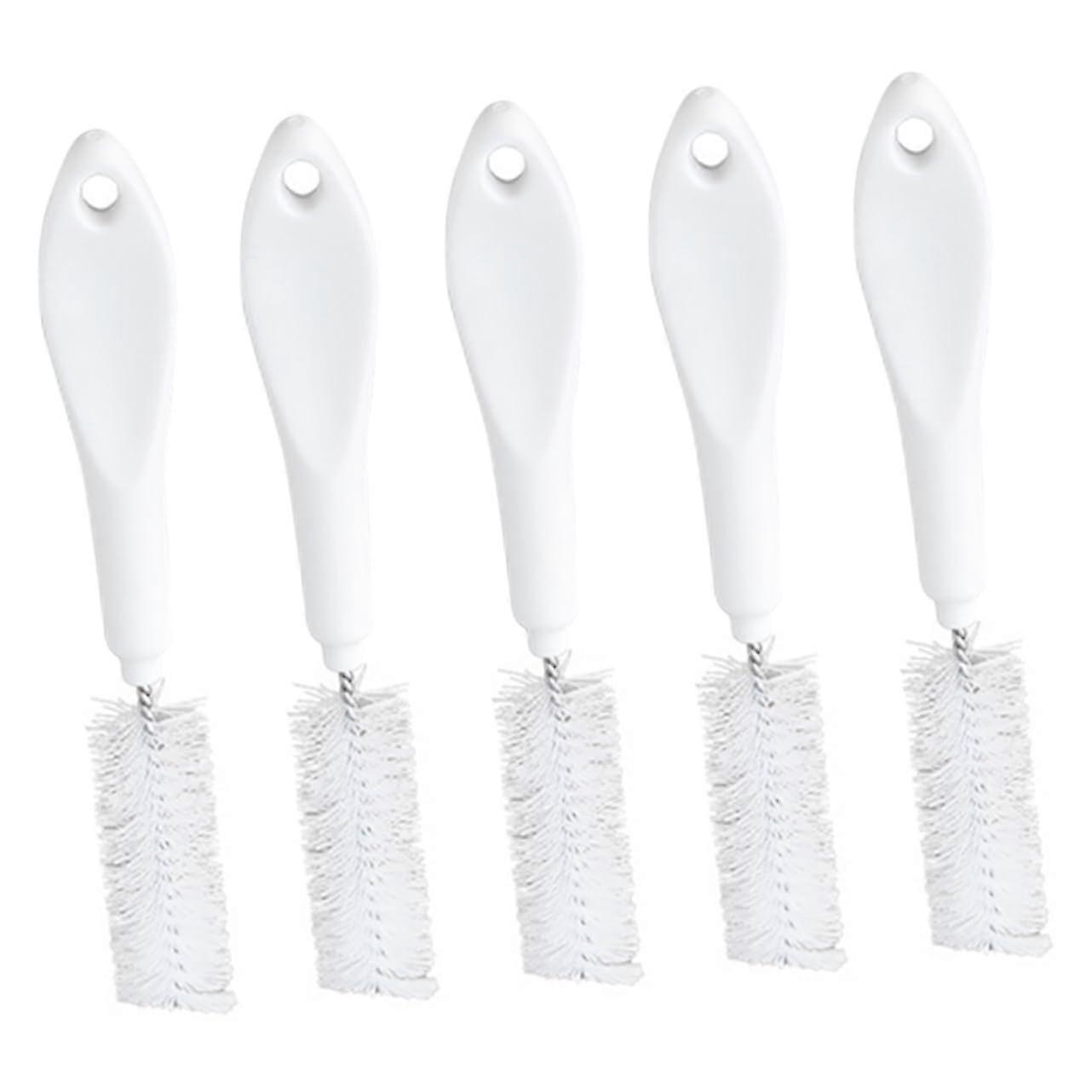 5pcs WallMounted Cup Cleaning Brush Set with Long Handle Grip for Mugs Coffee Cups Kitchen
