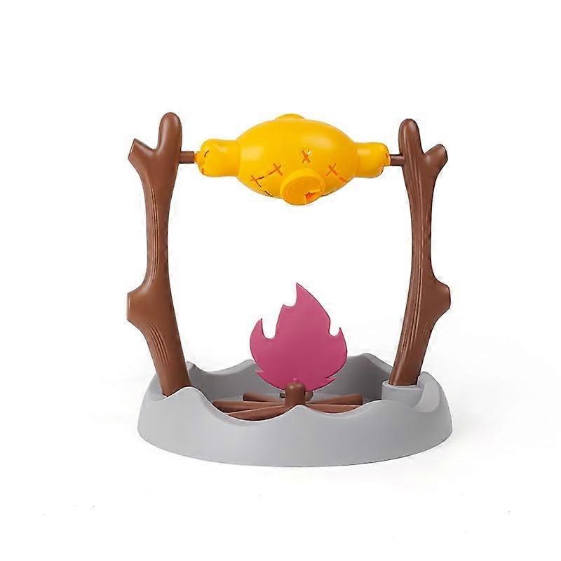 Interactive Cat  Dispenser with Roasted Chicken Design and Adjustable Puzzle Feeder Toy