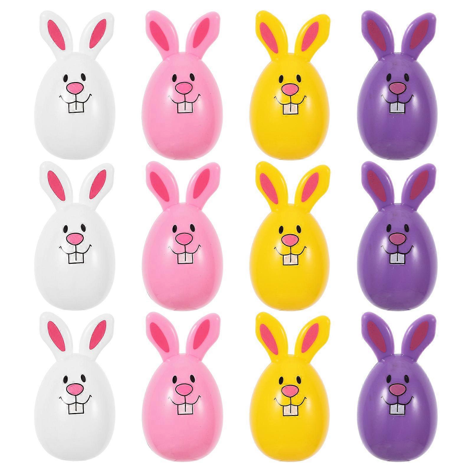 20pcs Lovely Openable Egg Cute Eggs Fake Eggs Cute Egg Ornament Openable Eggs Openable Easter Egg Cute Eggs Decors Cute Eggs Easter Cute Eggs For Craf