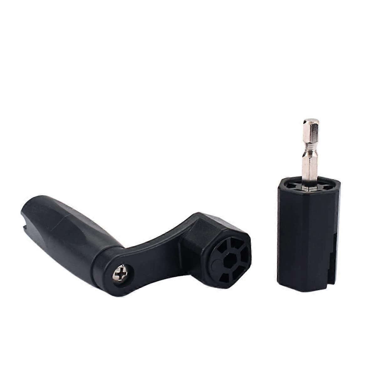 Guitar String Winder with Bridge Pin Puller for Acoustic Guitars, Fast String Changes, Drill Adapter