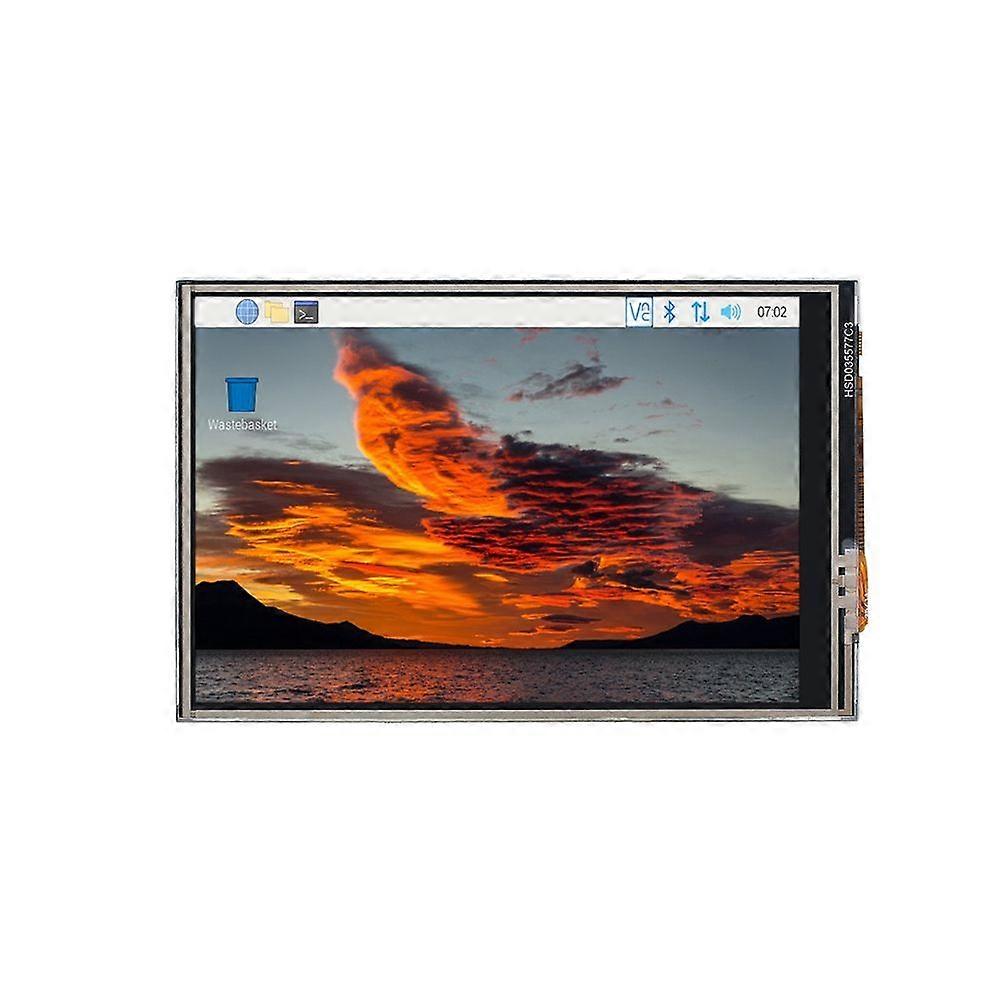 3.5 Inch Touch Screen for Raspberry Pi 5 480x320 TFT LCD SPI Interface 50 FPS TFT Display Module for RPi 4B 3B+ 3B Zero