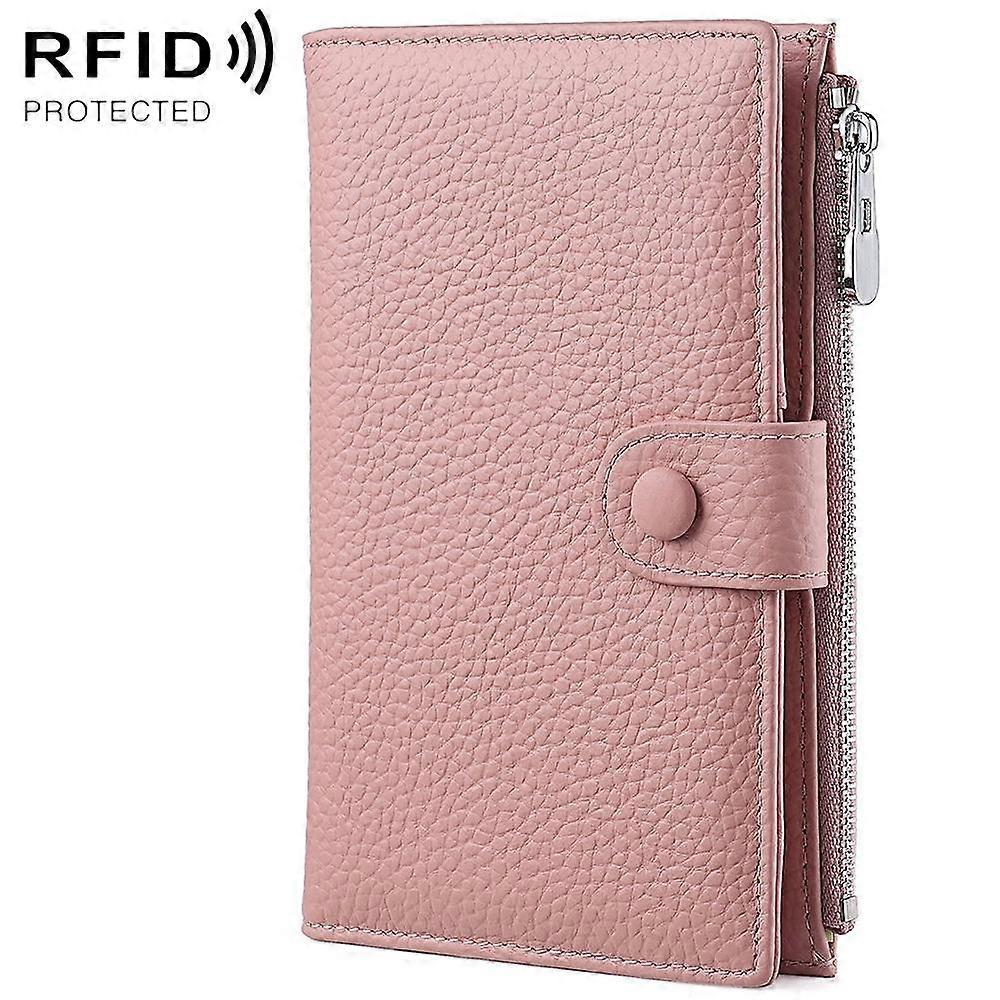 Leather RFID Anti-theft Document Storage Bag