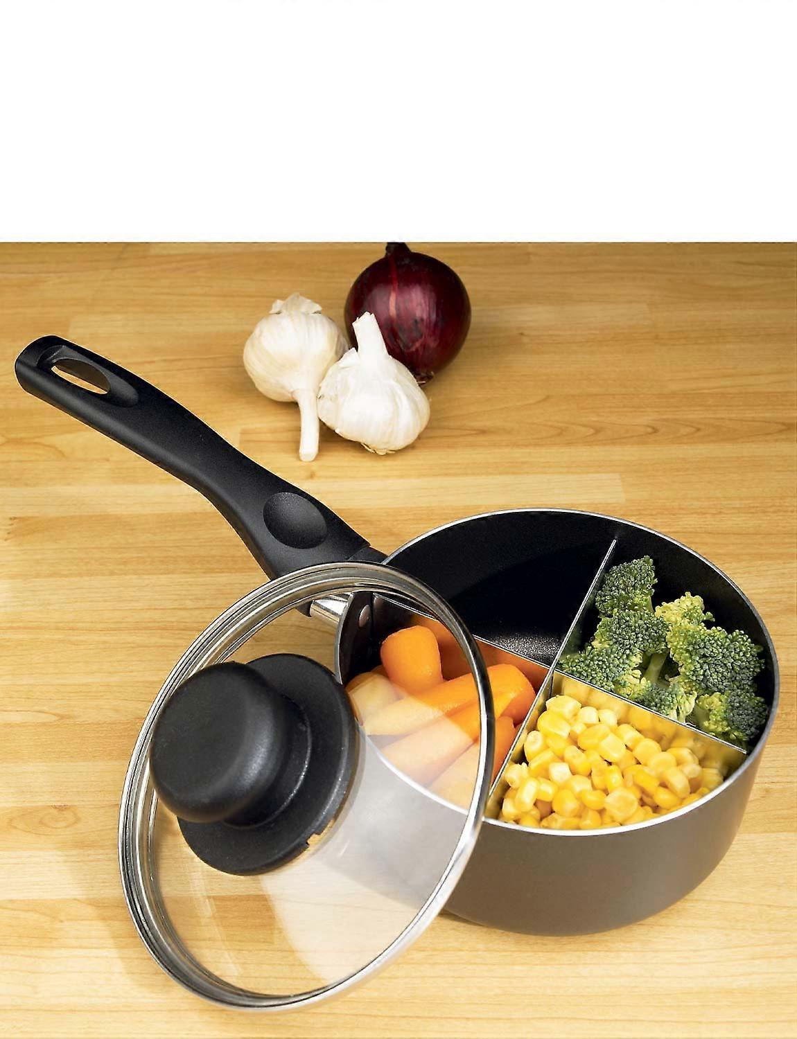 Avilo | Quality | Four Way Saucepan 8 Inch