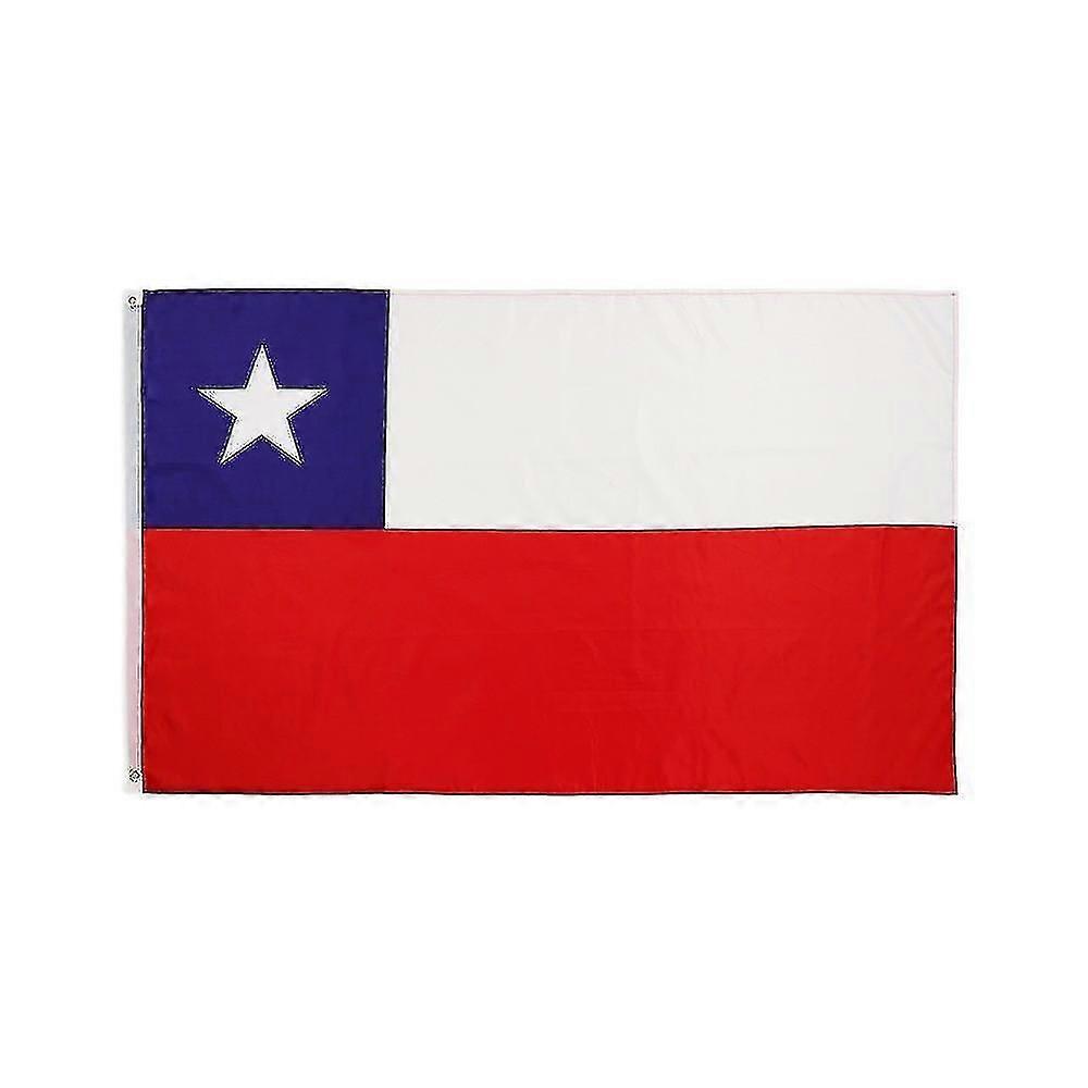3x5 Ft Chile Flag For Decor
