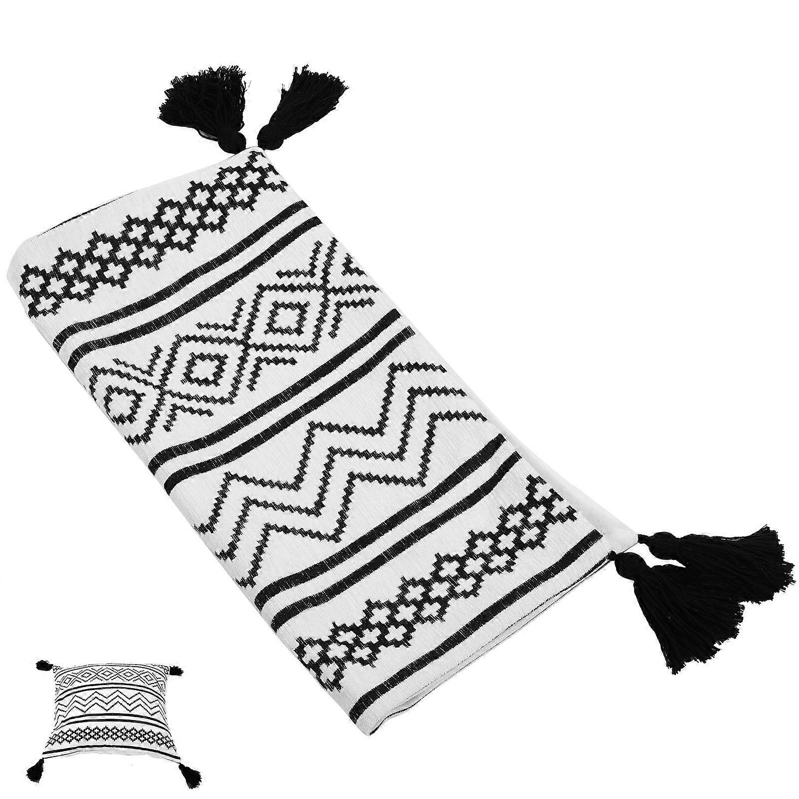 Decorative Throw Pillow Covers Comfortable Embroidered 4Pcs for Home