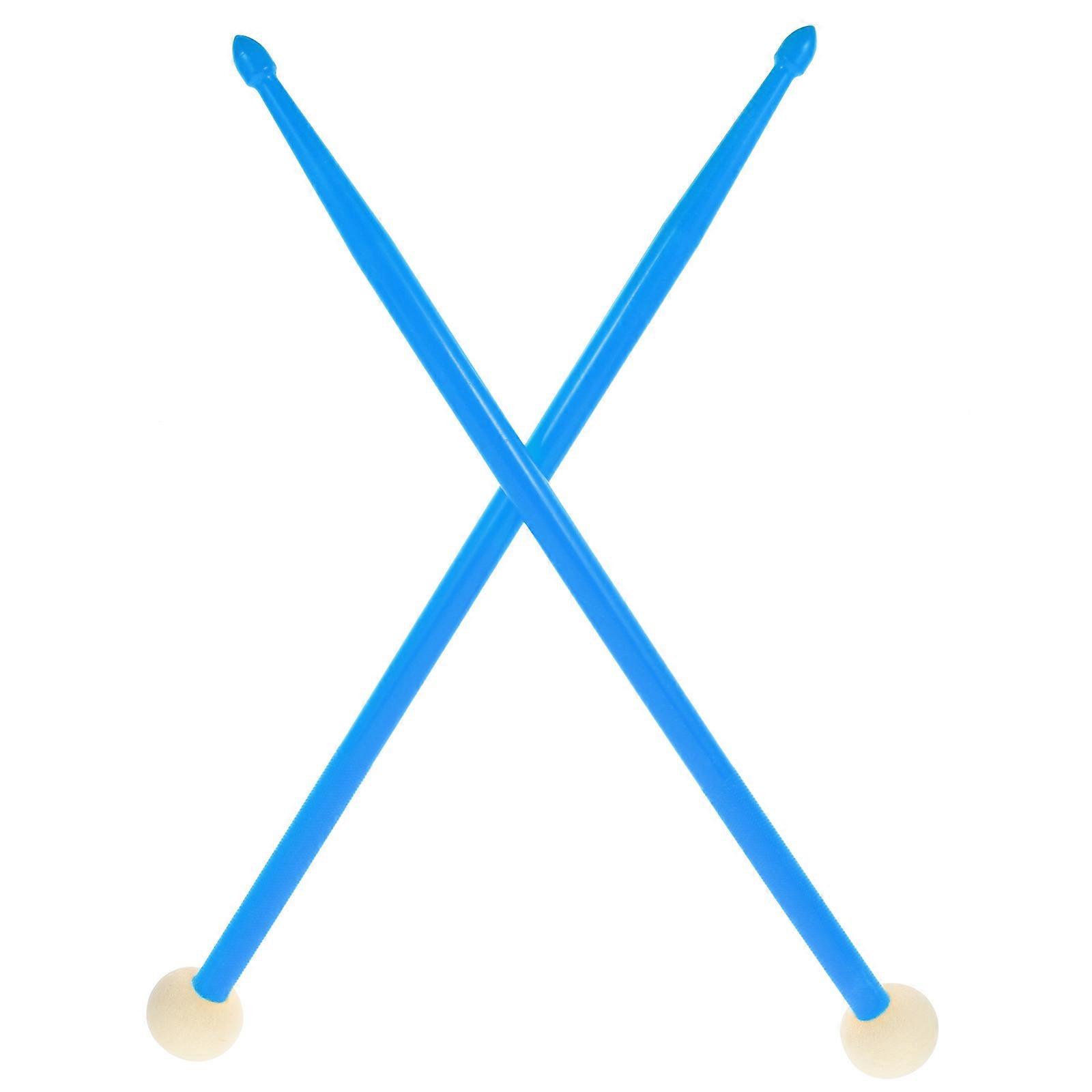 Nylon Drum Stick Double-End Drumsticks for Drum 1Pair Durable Performance