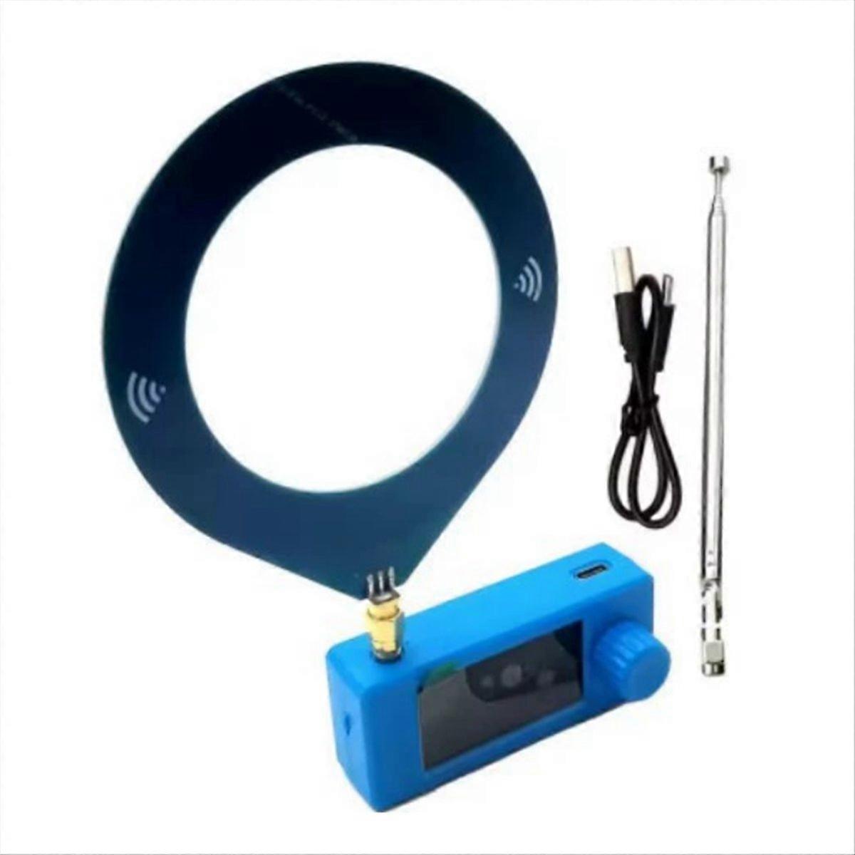 Mini rádio SI4732 9,9kHz-181MHz LSB USB AM/FM com tela de 1,9 polegadas