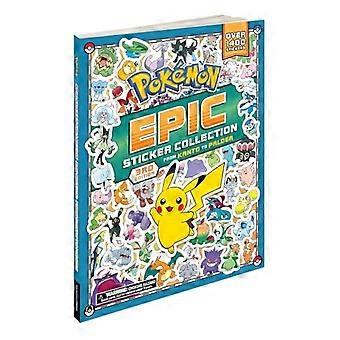 Pokemon Epic Sticker Collection 3rd Edition: van Kanto tot Paldea: meer dan 1400 stickers!