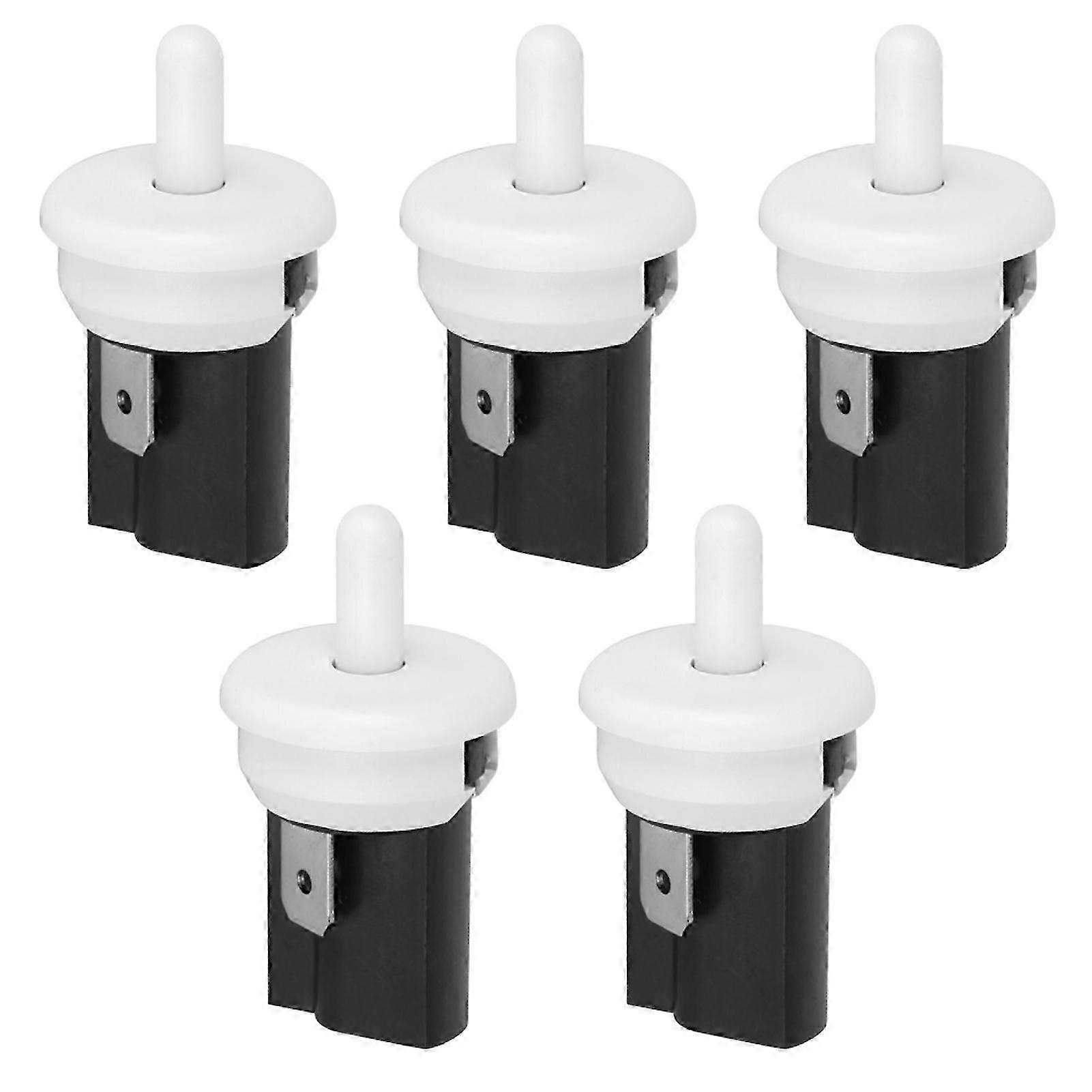 5Pcs Refrigerator Door Light Switch Momentary Open Normal Closed PBS35 3A AC