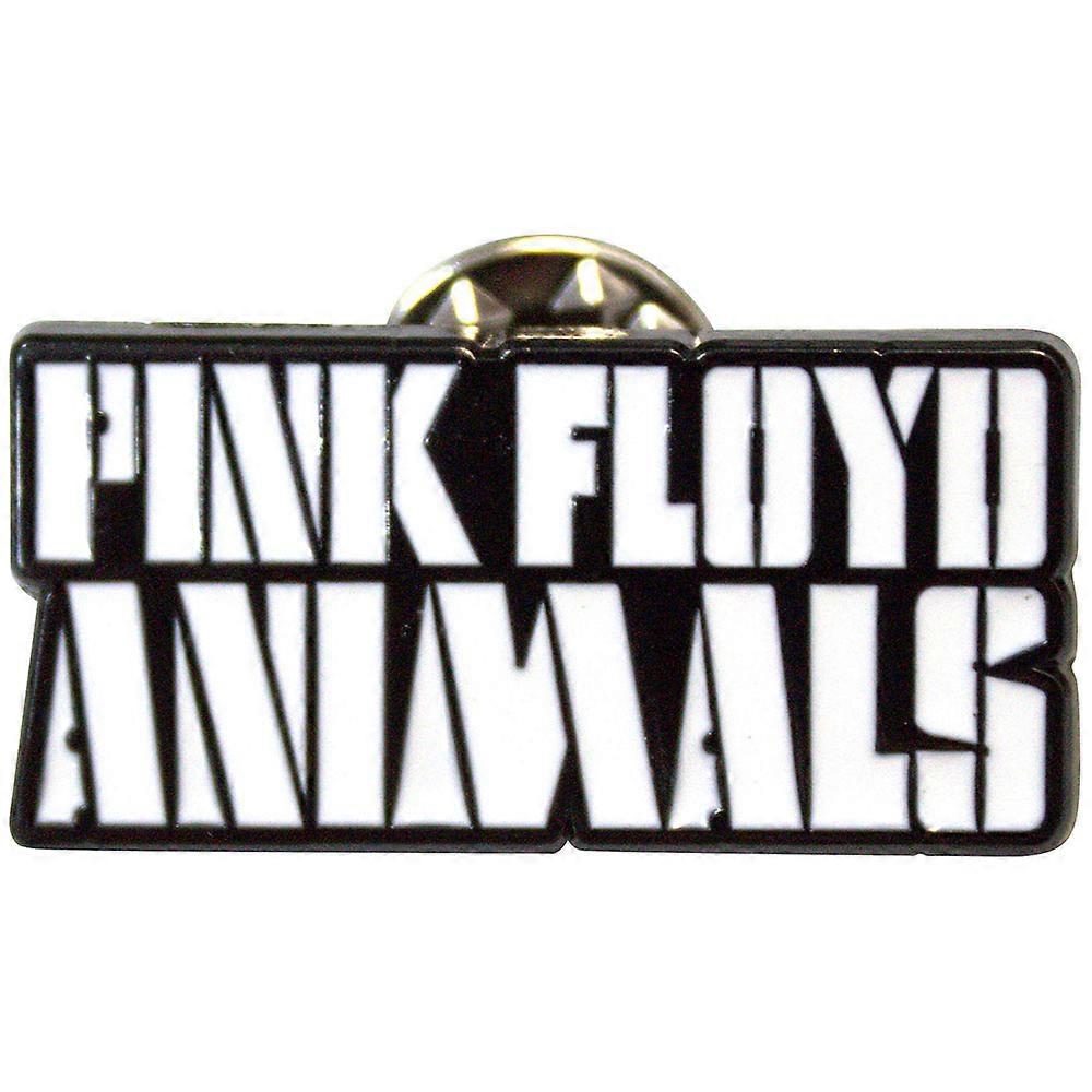Pink Floyd Animals Mono Text Logo Anstecker Abzeichen