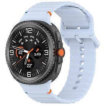 XiHAMA Sport Band Compatible with Samsung Galaxy watch 8 Classic 46MM/Galaxy watch8 40MM/44MM No Gap Soft Silicone Strap Wristband For Women Men